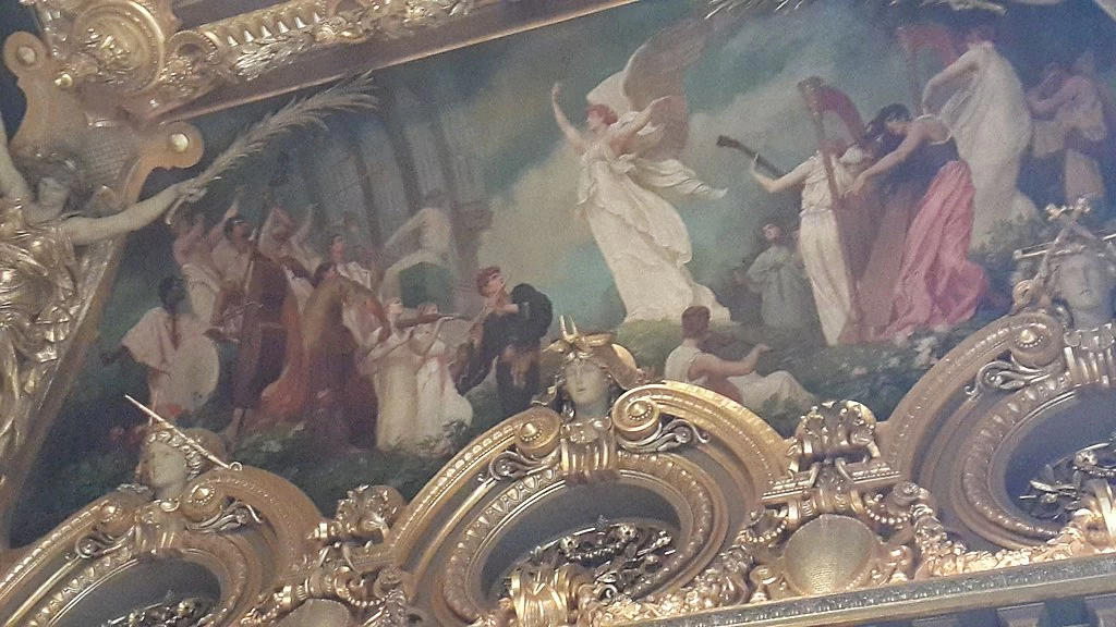Allegoria della Musica - Opera di Monte, Carlo, Salle Garnier